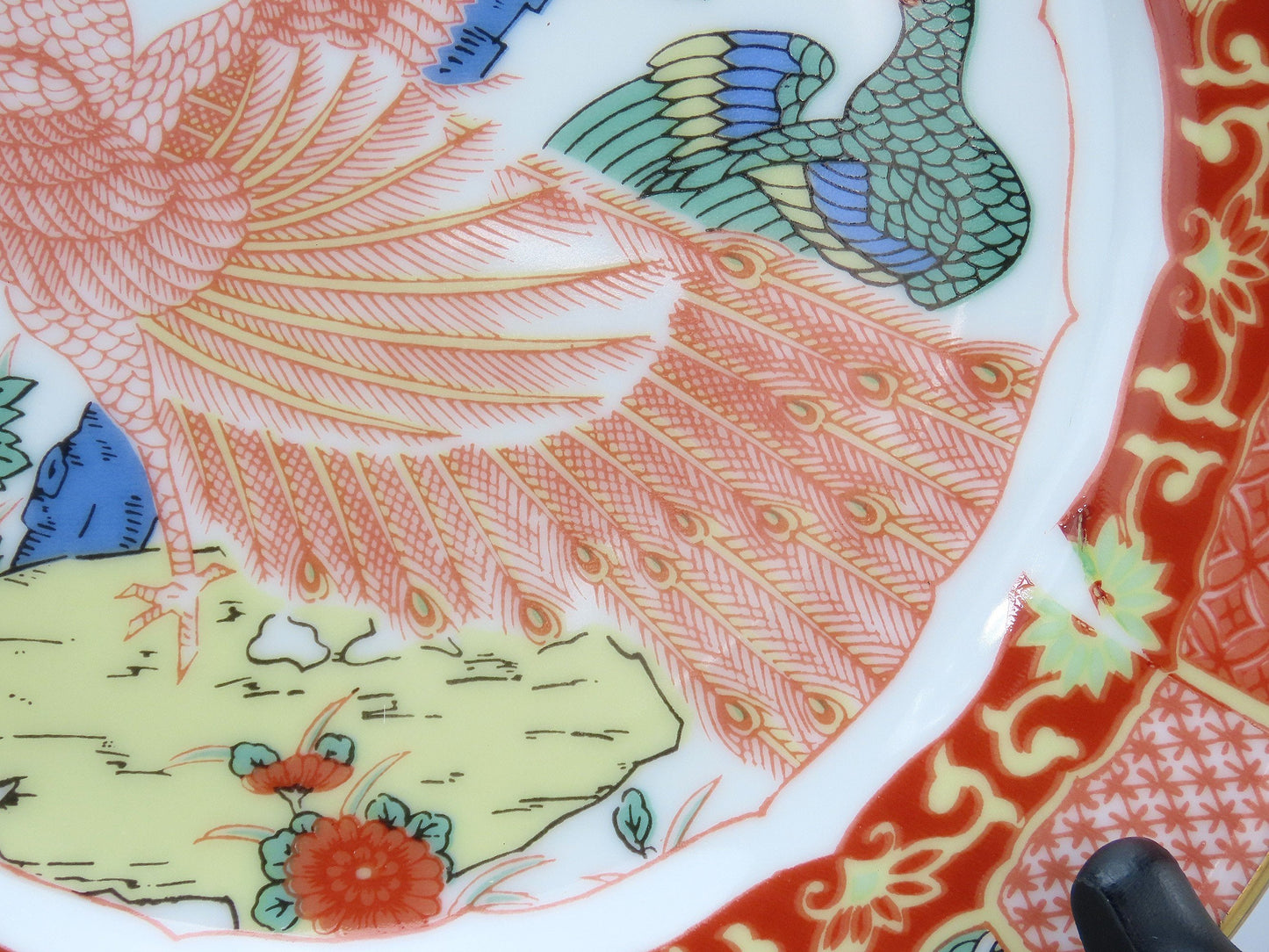 8 Salad Dessert Plates Gumps San Francisco Phoenix Bird 9639 Imari Style 7 7/8"