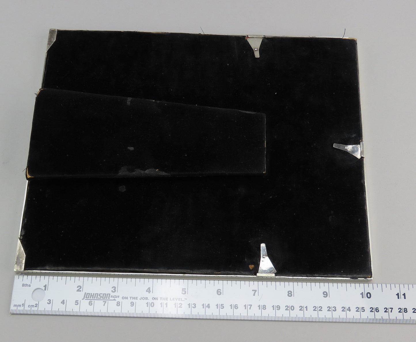 Exquisite Hand Carved Sterling Silver Aztec God Warrior Picture Frame OOAK