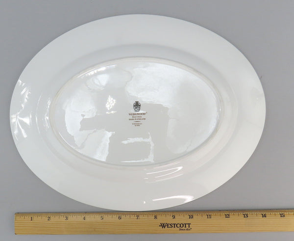 Great Wedgwood Whitewall W3994 Powder Ruby Bone China Platter 14 1/4" Long