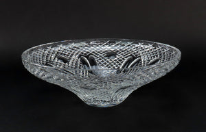 Fabulous Large Waterford Cut Glass Bowl Excellent Condition 11 3/4 Inches