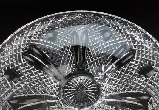 Fabulous Large Waterford Cut Glass Bowl Excellent Condition 11 3/4 Inches