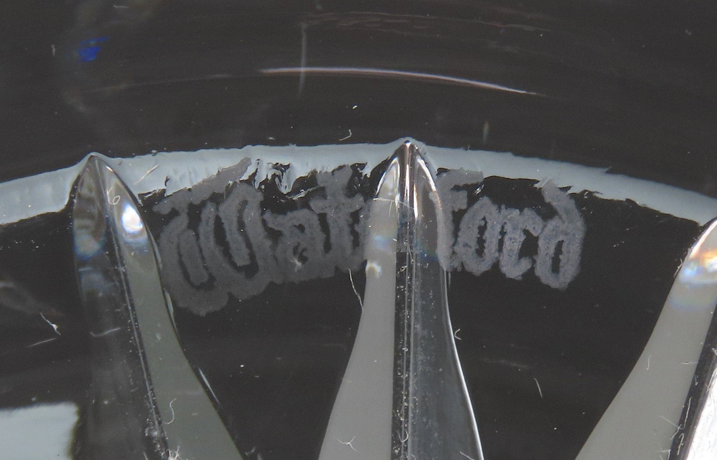 Fabulous Large Waterford Cut Glass Bowl Excellent Condition 11 3/4 Inches