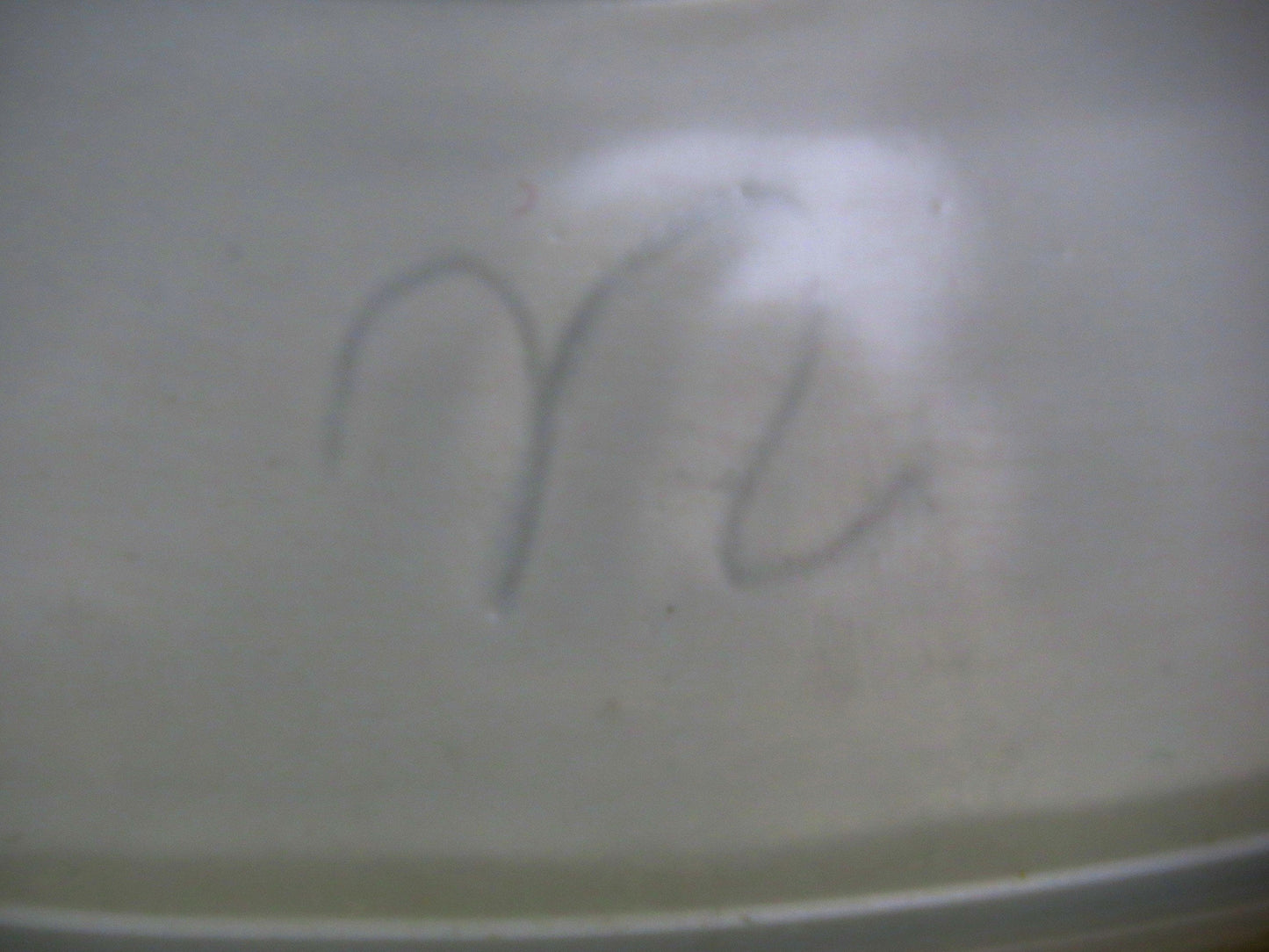 1870s Antique French Porcelain Small Oval Tray Classic Style 13 Inches Long