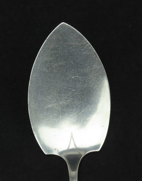 Arthur Stone Handwrought Sterling Silver Pointed End Engraved Pastry Server