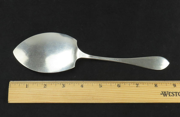 Arthur Stone Handwrought Sterling Silver Pointed End Engraved Pastry Server