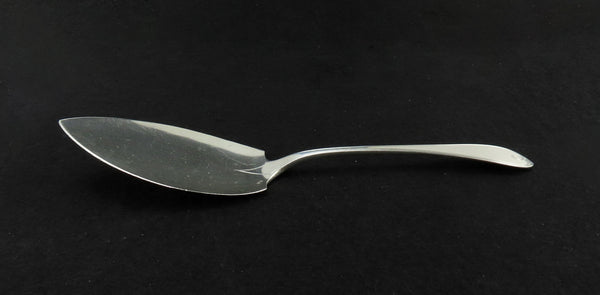 Arthur Stone Handwrought Sterling Silver Pointed End Engraved Pastry Server