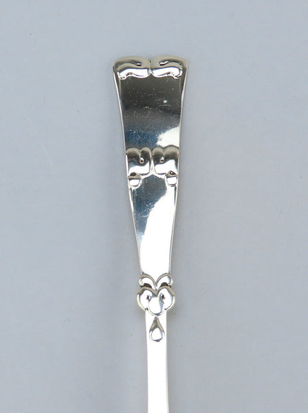 Interesting 1921 Danish Denmark Silver Large Serving Spoon Pastry Server Scoop