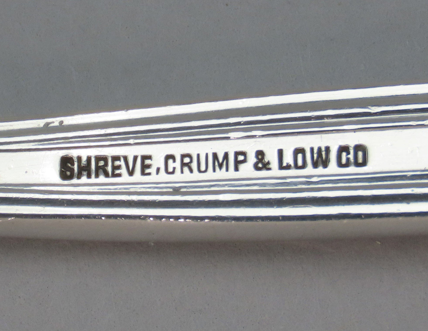 Lovely Durgin Iris Sterling Silver Asparagus Server 9 3/4 inches