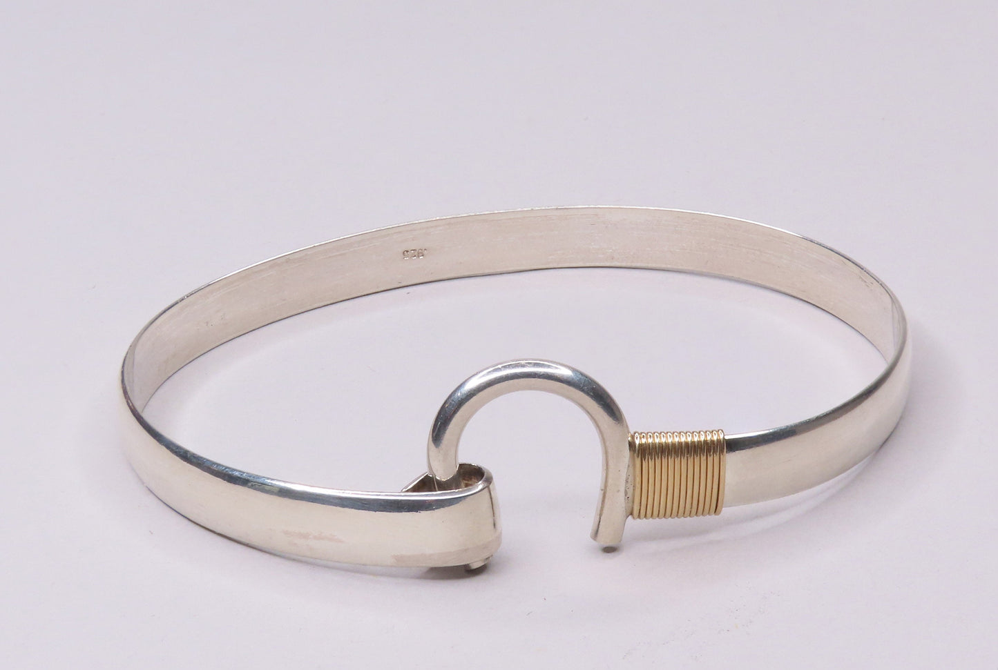 Beautiful 925 Sterling Silver Bracelet Horseshoe Decoration 7 1/2 Inches