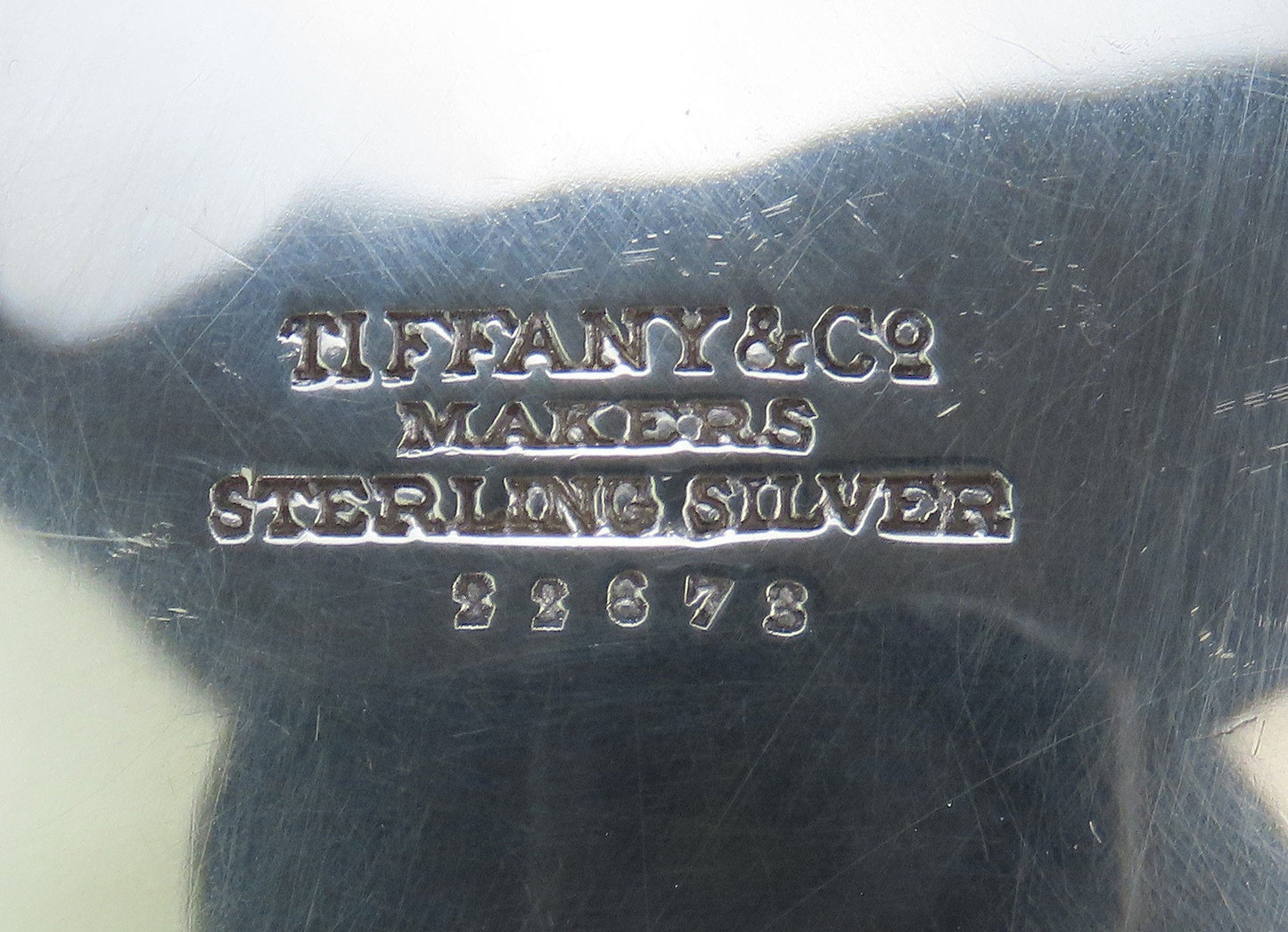 Fabulous Tiffany Co Sterling Silver Small Fluted Dish No Mono 6 Inches Diameter