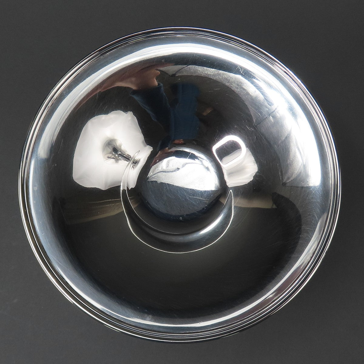 Superb c1920s Tiffany Co Sterling Silver Tall Pedestal Bowl Compote Tazza