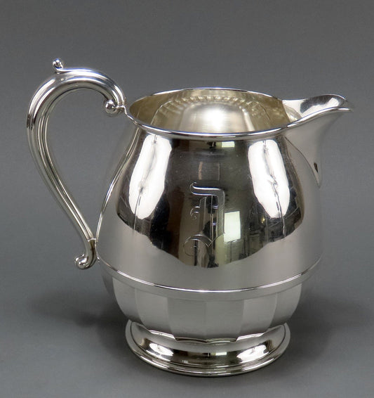 Handsome Sterling Silver Gorham Durgin 1930 Water Pitcher 5 Pints