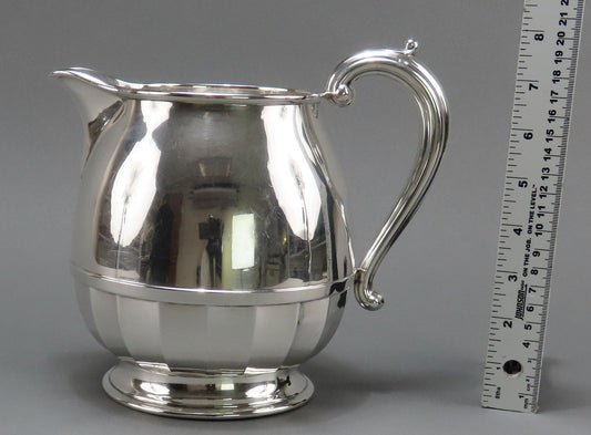 Handsome Sterling Silver Gorham Durgin 1930 Water Pitcher 5 Pints