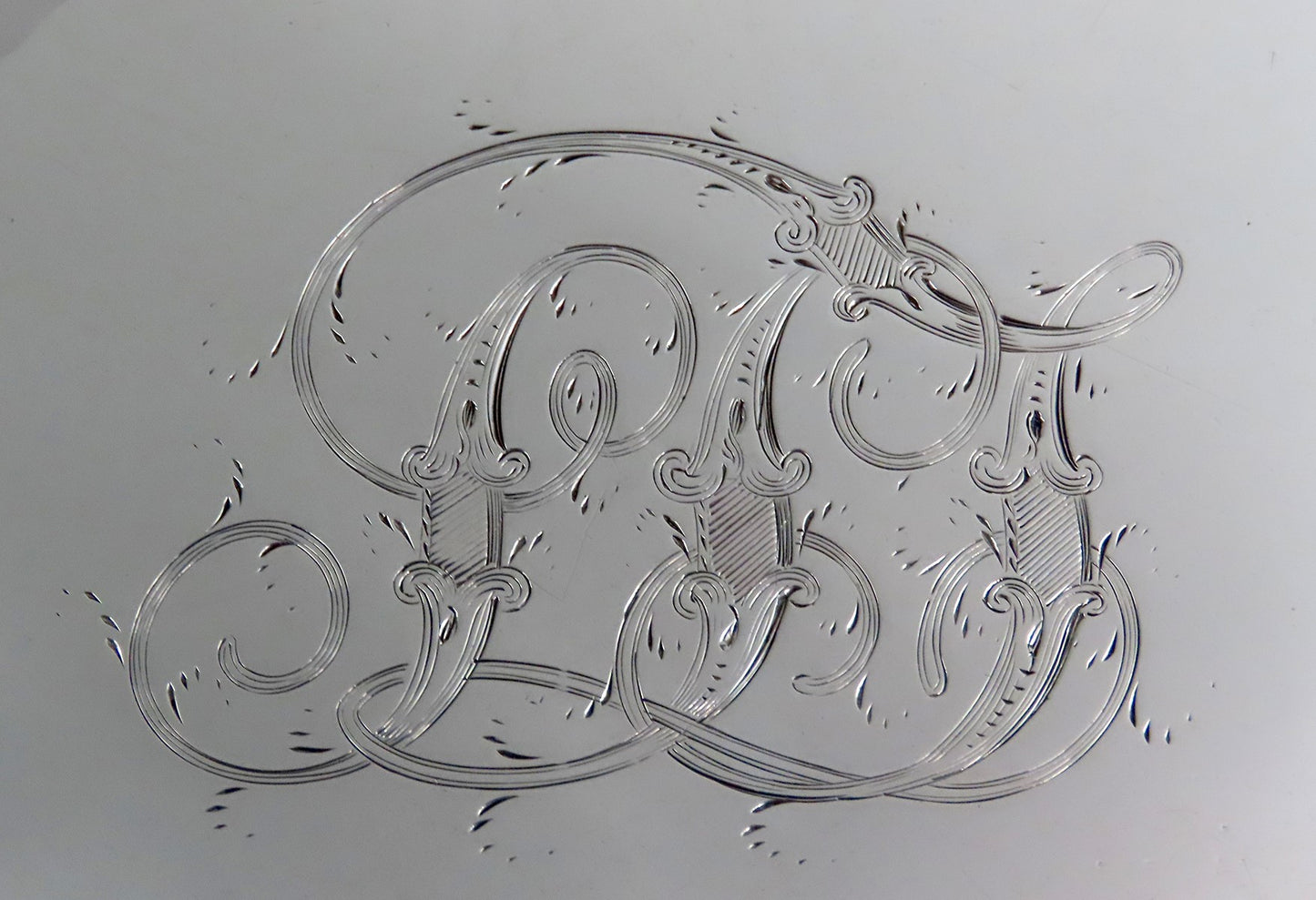 Impressive c1820s J Dixon Sheffield Old Fused Silverplate Serving Tray