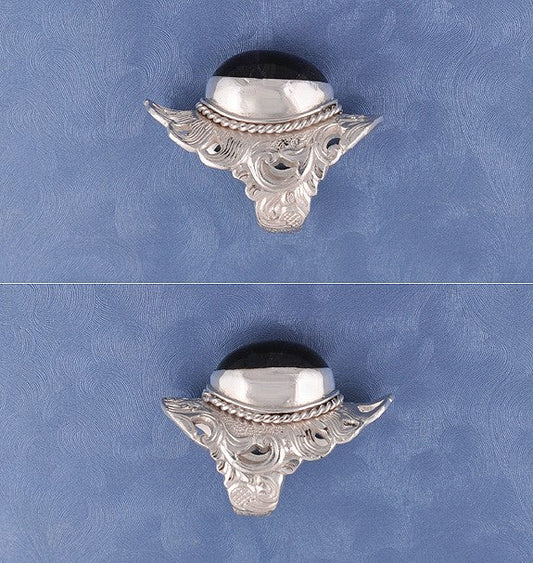 Fabulous Suarti Sterling Genuine Amethyst Ring Sz 8.75
