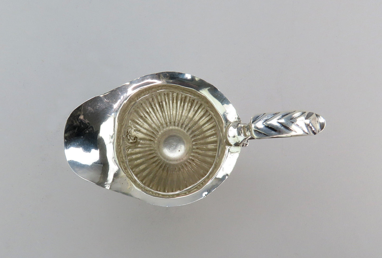 Ornate 1880 Victorian English Sterling Silver Creamer Charles Stuart Harris