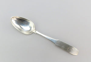 c1805 Antique Coin Silver Serving Spoon by Samuel Dorrance