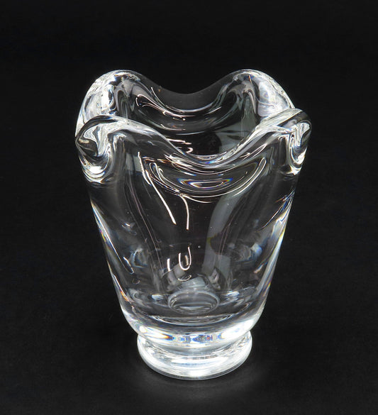 Charming VTG Signed Steuben Art Glass Small Bud Vase Toothpick Cigarette Holder