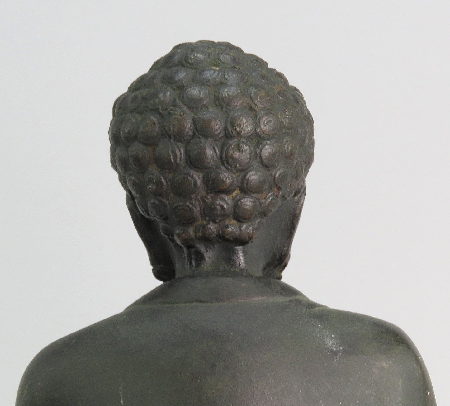 Rare Antique 1800s Chinese? Japanese? Bronze Luohan Sage Statue Figurine 10.25"