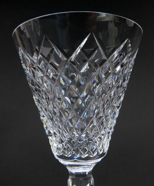 Great Set 4 Waterford Glasses Templemore Pattern Claret Red Wine 6 1/2in