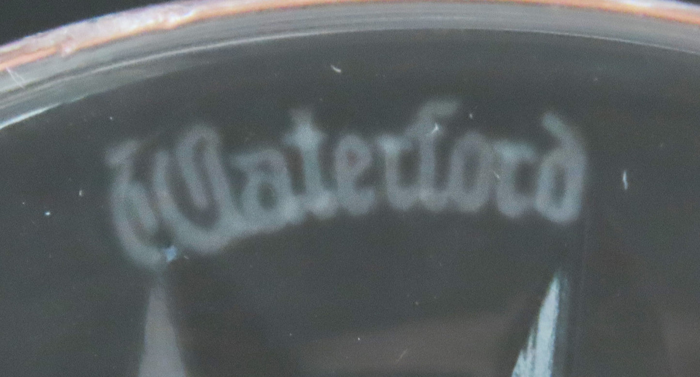 Great Set 4 Waterford Glasses Templemore Pattern Claret Red Wine 6 1/2in