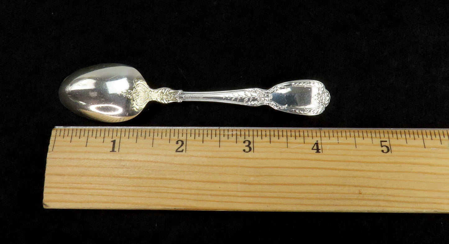 Rare Set 11 Gorham Sterling Silver Florentine Florenz Demitasse Coffee Spoons