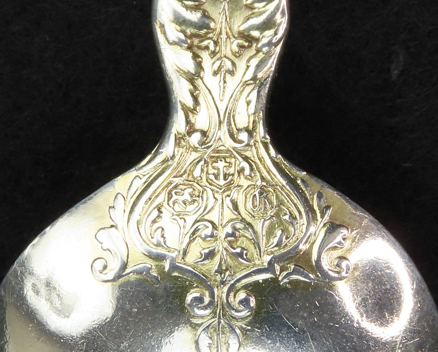 Rare Set 11 Gorham Sterling Silver Florentine Florenz Demitasse Coffee Spoons