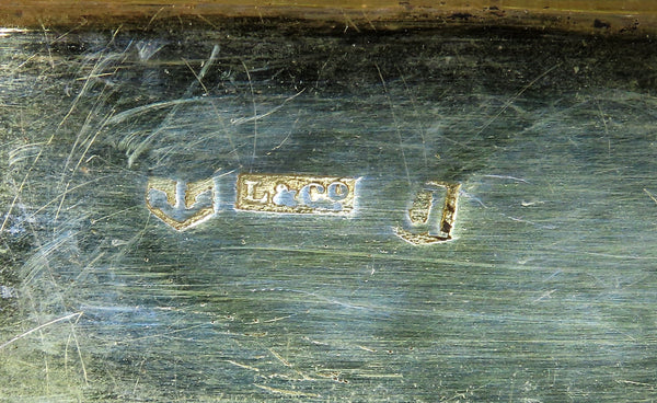 Fancy 1818 English Sterling Silver Vinaigrette or Scent Box