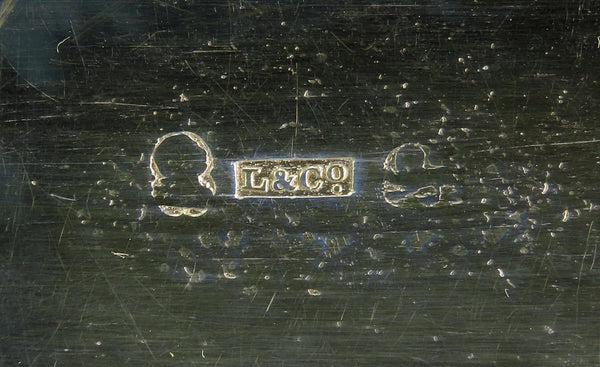 Fancy 1818 English Sterling Silver Vinaigrette or Scent Box