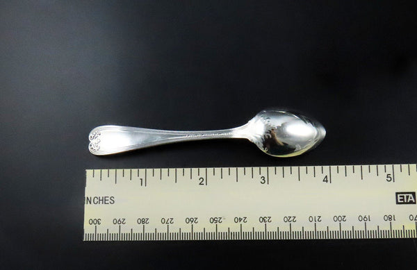 11 Gorgeous Tiffany Co Colonial Sterling Silver Demitasse Spoons No Mono 4"