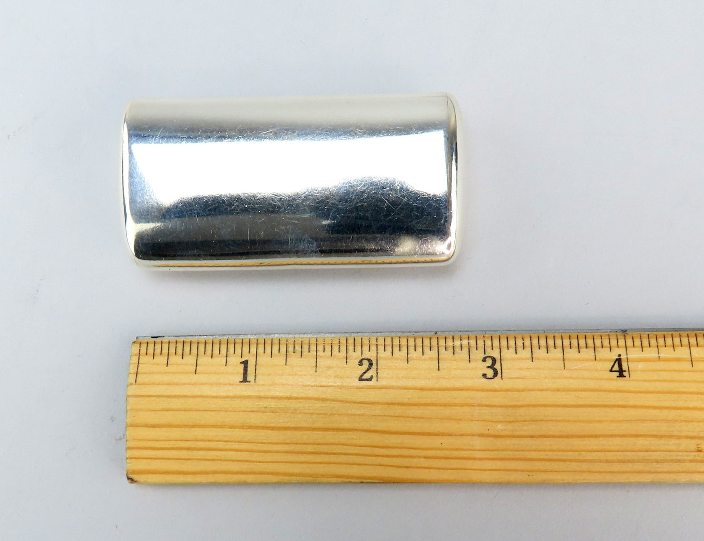 1806 English Sterling Silver Snuff Box Monogram Engraving