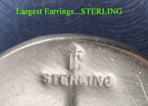 3 Vintage Pairs Sterling Silver Thomae Co Post Stud Earrings