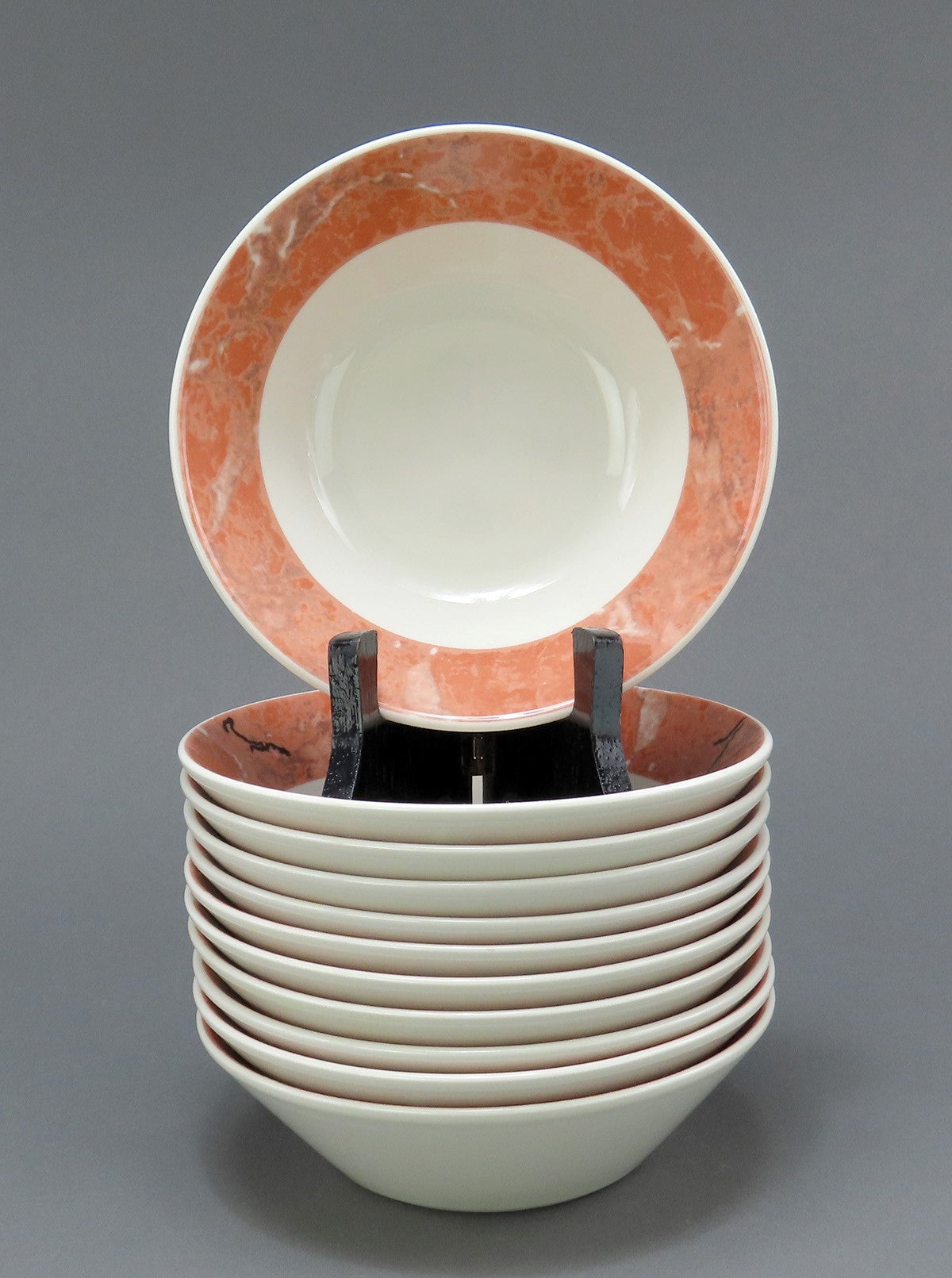 Neat Set 11 Porcelain Coupe Cereal Bowls Villeroy and Boch Siena Pattern