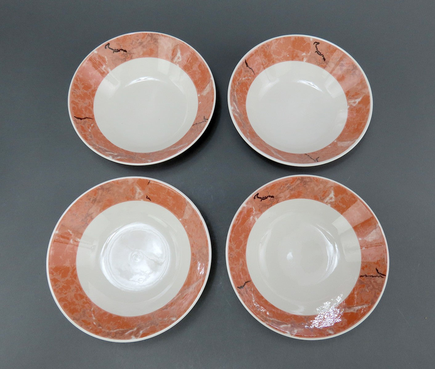 Neat Set 11 Porcelain Coupe Cereal Bowls Villeroy and Boch Siena Pattern