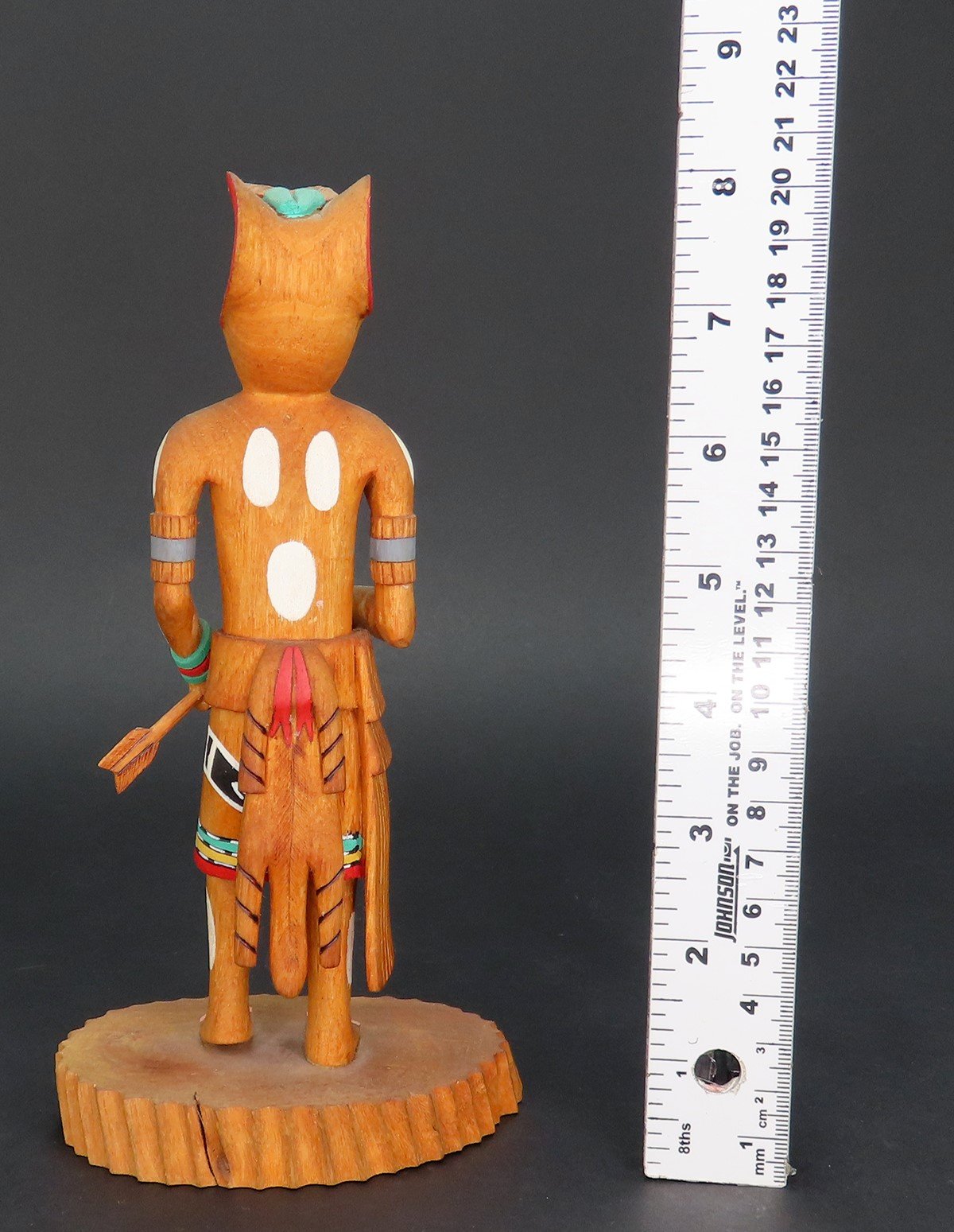 Hopi Katsina Mouse Warrior Second Mesa Doll Melson Harris Maker