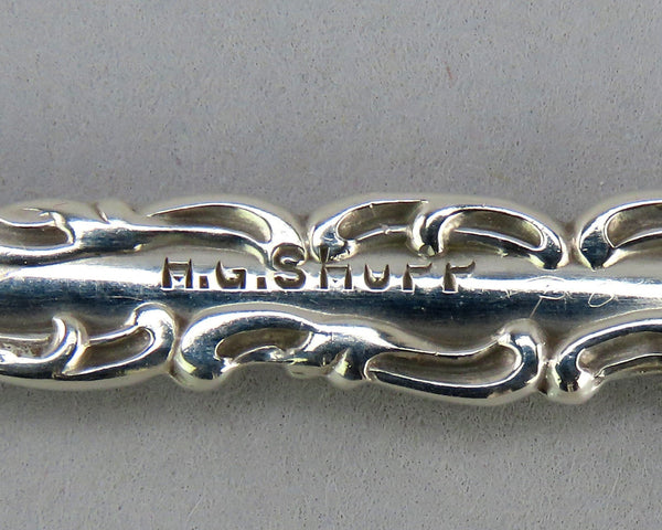 Great Whiting Louis XV Sterling Silver Butter Pick w/ Twisted End 6 Inches