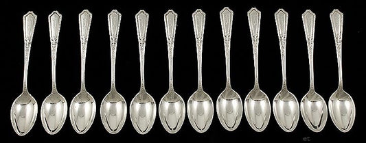 12 Towle D’Orleans Sterling Silver Demitasse Spoons