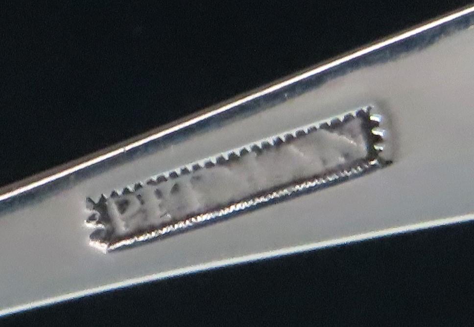 1790s American Coin Silver Coffee Spoon Coffin End Saunders Pitman 5 Inches