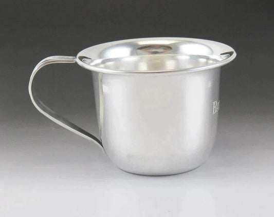 Vintage Norwegian Silver Child/Youth Mug or Cup ‘Barbara’ Monogram