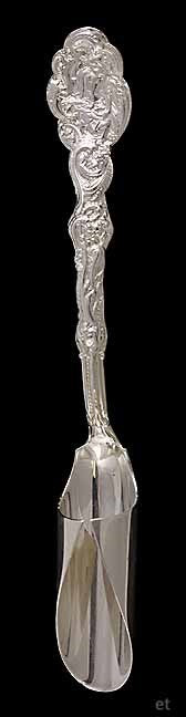 Antique Gorham Versailles Heavy Sterling Silver Cheese Scoop Server 8 3/8"