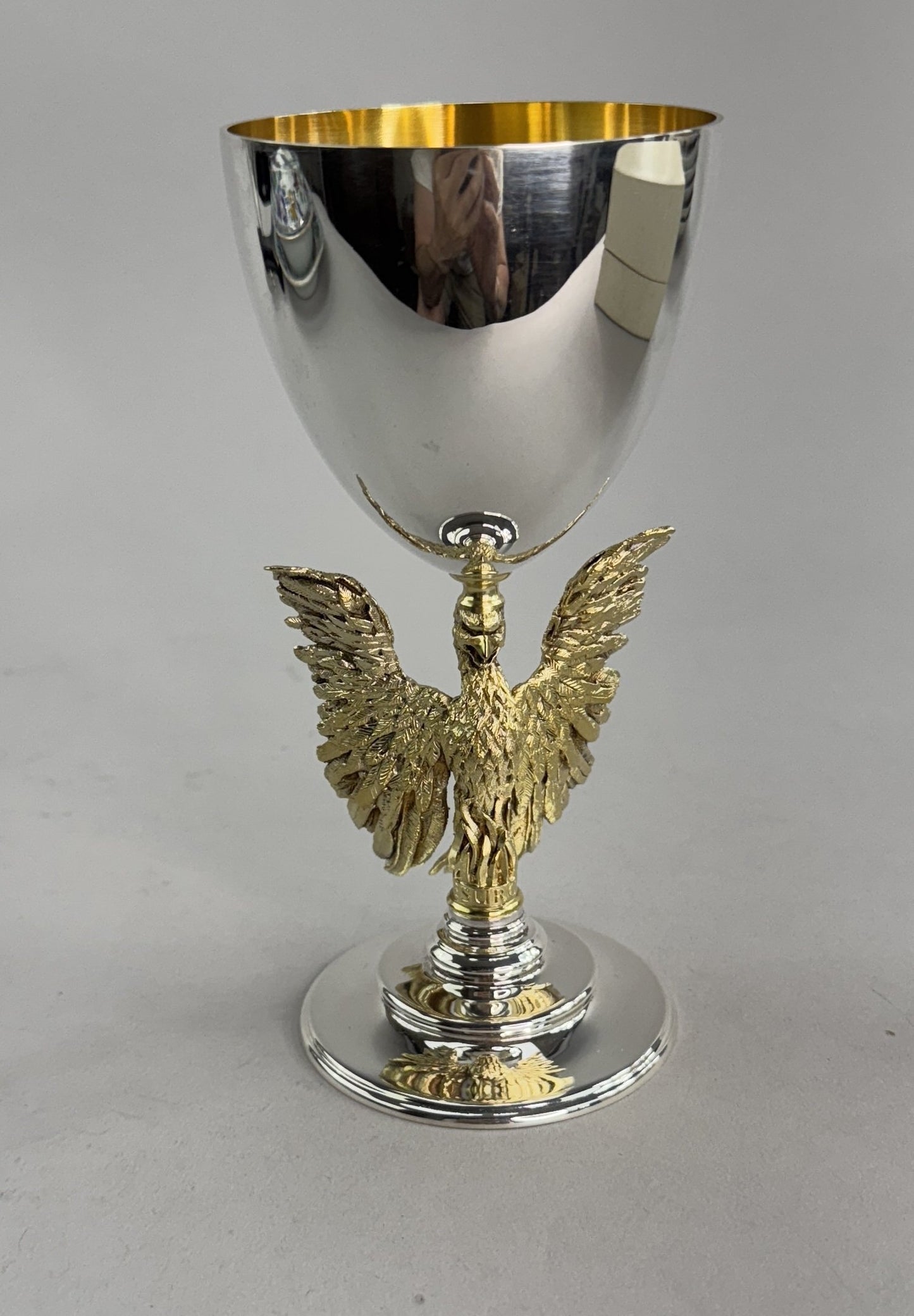 Superb English Sterling Silver Eagle Chalice 1975 St. Paul’s Cathedral