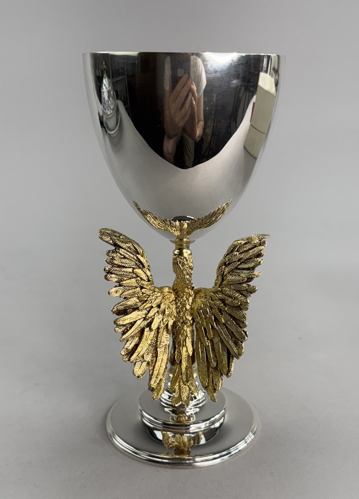 Superb English Sterling Silver Eagle Chalice 1975 St. Paul’s Cathedral