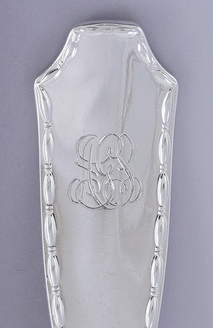 Great set 12 Tiffany & Co Sterling Silver Marquise 1902 Place Spoons