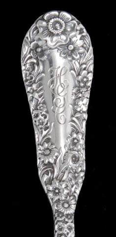 9 Wonderful Dominick & Haff No. 10 Pattern Sterling Silver Large Soup Spoons