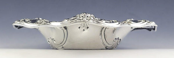 1906 Gorham Sterling Silver Large Chased Floral Bowl