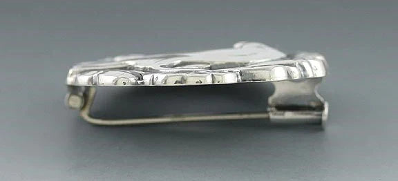 Vintage Georg Jensen Sterling Silver Bird Pin # 134 1920 - 1930's