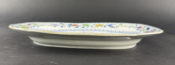 Fine c1815 English Georgian Davenport Flying Bird Meat Fish Serving Platter