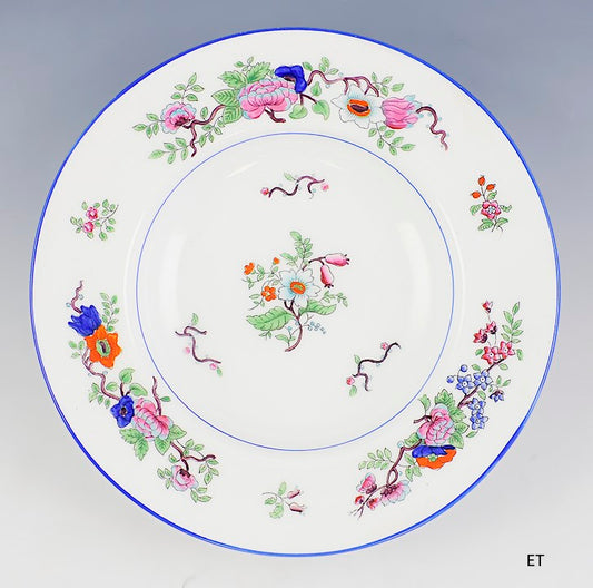 Set of 12 Fine Coalport for Tiffany Co Corea Pattern Plates 8 3/4"