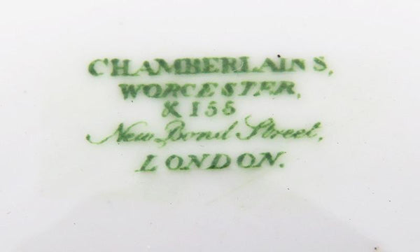 10 Antique 19th Century Chamberlain's Worcester Porcelain Soup/Cereal Bowls