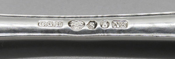 12 Antique 1939 Swedish Silver Lobster Seafood Picks Original Fitted Box